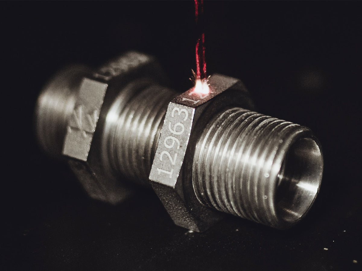 Industriekennzeichnung, Lasergravur