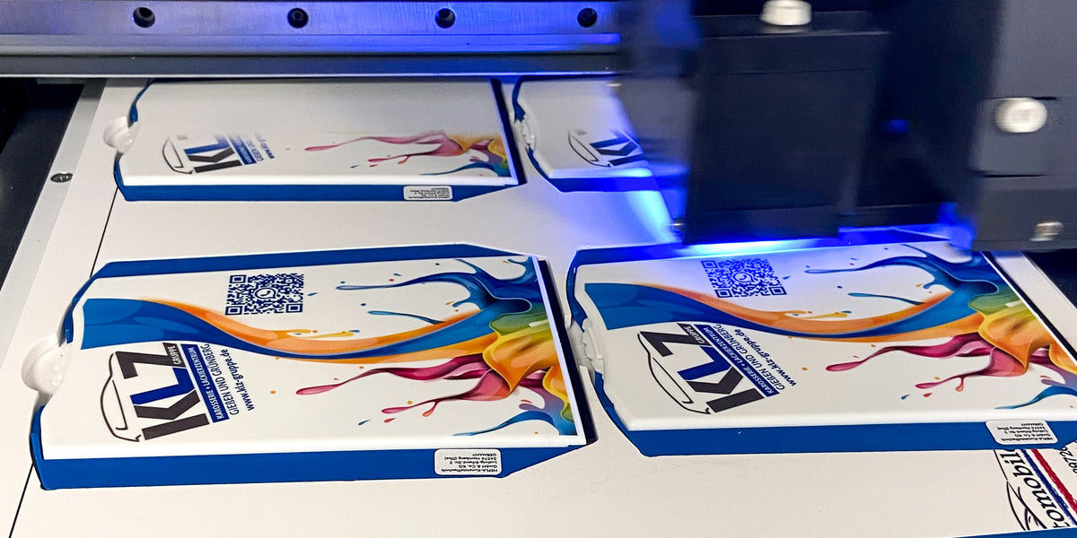 UV-Druck auf Parkscheiben